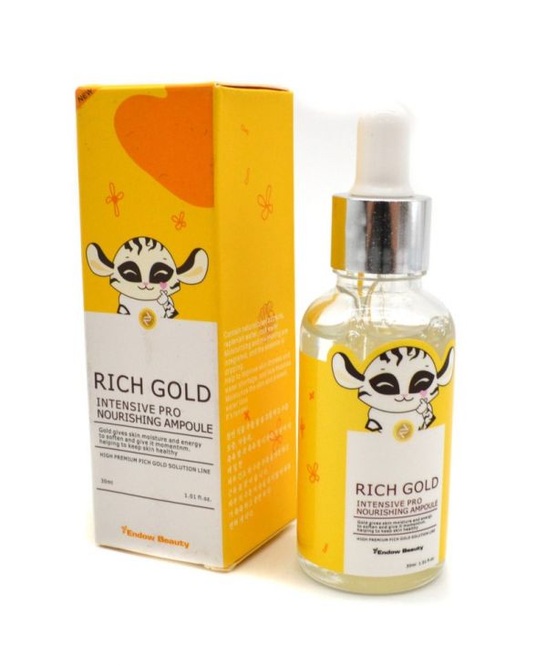 Endow Beauty Facial serum with gold particles, lifting effect RICH GOLD 30ml